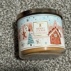 Bath and body works Merry Cookie Candle